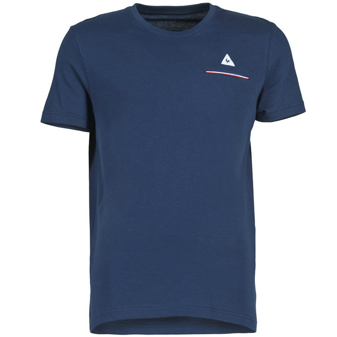Le Coq Sportif Fluorin Pocket T Marine T-Shirts Manches Courtes Homme
